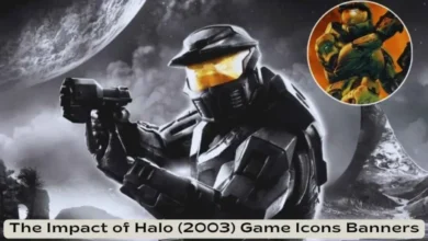 Halo (2003) game icons banners