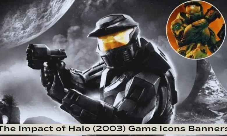 Halo (2003) game icons banners